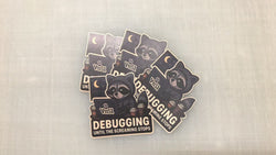 High-resolution custom die-cut vinyl stickers with matte finish for branding.